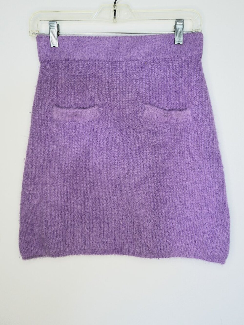 Silo Stream Lavender Knit Skirt (Small)